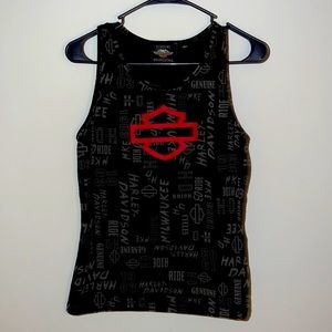 Genuine Motorclothes Harley Davidson Women’s Tank Top Medium